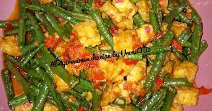 Resep Tumis Kacang Panjang Tempe Bumbu Ulek Oleh Ummu Nio Cookpad