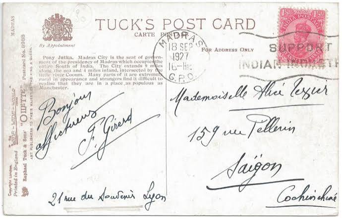 Postcards from Madras - Sarmaya