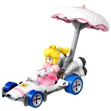 Hot Wheels Die-Cast Mario Kart Princess Peach in B-Dasher Kart with Peach  Parasol Glider : Toys & Games - Amazon.com