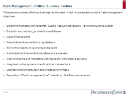 Home > job description > examples > accounting > cash manager job description. Cash Mgmt Update Best Practice Financial Processes Cash Management Ppt Download