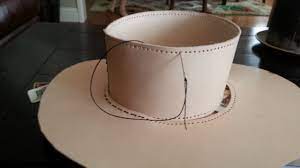 How To Make A Leather Cavalier Hat Leather Diy Leather Hats