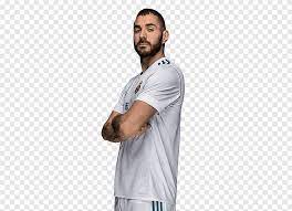 En mode coupe du monde. Karim Binzama Karim Benzema Real Madrid C F La Liga Uefa Champions League France National Football Team Real Madrid Tshirt Jersey Png Pngegg