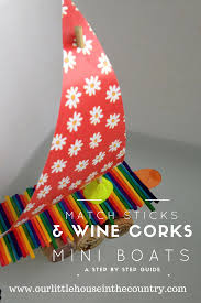 Make easily matchstick paper plane | easy matchstick craft ideas | make the best matchstick craft plane | diy easy creative matchstick plane craft ideas | k. Match Stick Mini Rafts Another Simple Wine Cork Craft For Kids Our Little House In The Country