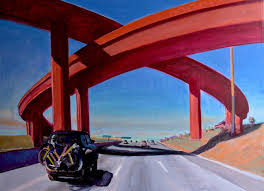 Edge of the Western World Last Exit for America Painting by Steve ...