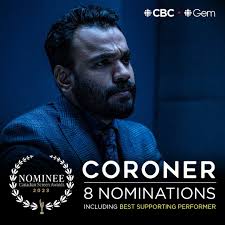 Thanks for another awesome season of #CoronerCBC! ☺️ Enjoy some  behind-the-scenes photos from last night's season finale, and head over to  @cbcgem to stream the season for free, all over again! 💀🎉