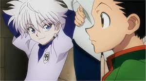 Sick It S Hard To Not Stare At Your Crush Right Hunter X Hunter Hunter Anime Killua