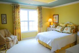 Catchy Yellow Teenage Girls Bedroom Paint Color Idea With Yellow White Bedding Set And Whit Yellow Bedroom Paint Bedroom Wall Colors Girls Bedroom Paint Colors