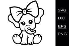 Download Baby Elephant Svg Cutting Files 539687 Cut Files Design Bundles