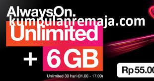 Paket internet telkomsel unlimited pertama adalah paket telkomsel 4g yang 8gb. Cara Membeli Paket Internet Unlimited Aon 6gb Kartu Tri Kumpulan Remaja