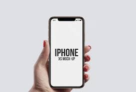 Free Iphone Xs In Female Hand Mockup Free Iphone Iphone Iphone Mockup