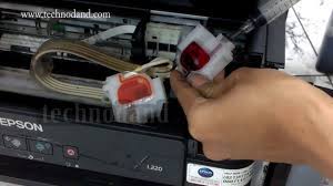Karena sumbatan udara inilah membuat tinta tidak bisa keluar secara sempurna. Video Tutorial Sedot Vacuum Catridge Printer Epson L220 L210 Youtube