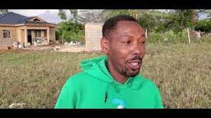 The ground breaking ceremony of omosh's new house. Comedian Omosh Thanks Kenyans After Massive Support Kenyans Co Ke