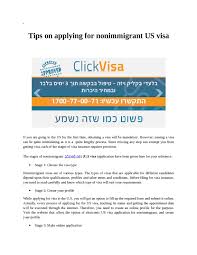 Check spelling or type a new query. Calameo Tips On Applying For Nonimmigrant Us Visa