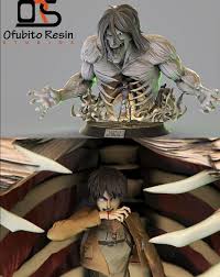 Eren Transforming Into Titan In 2020 Anime Figures Anime Figurines Anime Toys