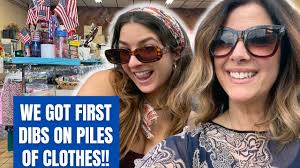 We shopped before things hit the sales floor!! Thrift with me!! Poshmark  Thrift haul!