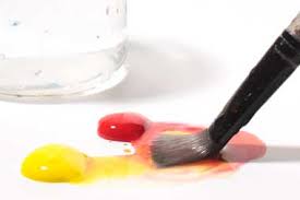 As an alternative to oils acrylic paints are a good choice because of the speed of drying and the lack of fumes, and being water based it is easy to clean up. How To Thin Acrylic Paint Draw And Paint For Fun