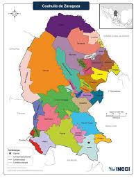 En el pie de foto se observa la descripción de los cambios y algunos comentarios del investigador de la unam. Mapa De Coahuila Con Nombres Y Division Politica Mexico Desconocido