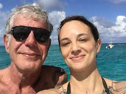Television industry's highest honor, for outstanding writing of a. Anthony Bourdain Asia Argento S Tribute To Anthony Bourdain Is Sure To Break Your Heart The Economic Times
