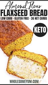 Keto Flaxseed Bread Recipe Flaxseed Bread Flax Seed Recipes Flax Seed Bread Recipe