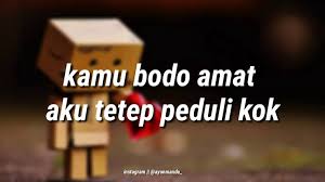 Berisi kata kata galau buat pacar yang sedih dan menyentuh hati, patah hati, cemburu, lucu, untuk status facebook dan caption instagram … galau kenapa? Kata Kata Cuek Untuk Pacar Atau Kekasih Yang Cuek