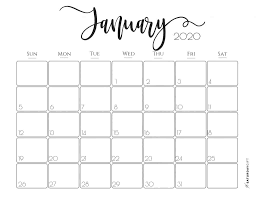 Free calendar 2020 printable yearly | 12 month printable calendar. Elegant 2020 Calendar Free Printables Saturdaygift