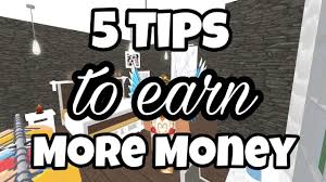 5 Tips To Help You Earn A Lot More Money In Bloxburg Bloxburg Jobs Roblox