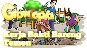 Gambar mewarnai gotong royong kebersihan lingkungan dan kelas via gambarmewarnai1.blogspot.com. Gambar Kartun Kerja Bakti