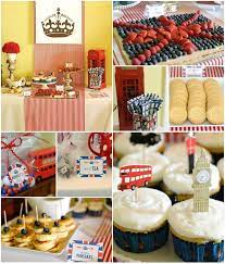 We have everything you need to throw a proper british theme party like cutouts, hats, and centerpieces. Kara S Party Ideas London Calling British Birthday Bash Party Planning Ideas Supplies