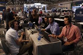 A host of the ringer nfl show podcast and slow news day video series. Kevin Clark Radio Row Super Bowl Liv Wfuv