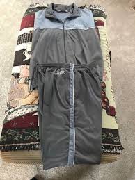 Vtg Perry Ellis America Tracksuit Grey Jacket Size Xxl Pants Size L Fashion Clothing Shoes Accessories Mensclothing Co Jackets Coats Jackets Gray Jacket