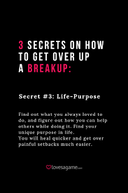 As tempting as it is to lock there's no easy way to get your life back together once a relationship ends, but if you show willing. How To Get Over A Breakup 3 Proven Secrets That Worked For Me Breakup Motivation How To Overcome Breakup Breakup Healing Quotes