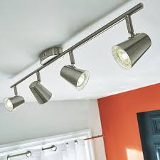 Plafonnier Arc 4 Spots Led Retrofit Bimini Metal L 69cm 3 3w Castorama Plafonnier Castorama Luminaire