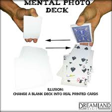 4.5 out of 5 stars. Blank Deck Mental Photography Trick Cards Bicycle