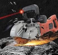 Amazon.com: VICSEC Máquina de corte eléctrica de ranurado de pared de 110 V  para ranurar ranuras de hormigón de mármol de granito de ladrillo con 5 ...