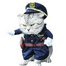 Find More Dog Coats Jackets Information About Funny Pet Cat Dog Police Costume Cosplay With Police Hat Small Dog Puppy Cat Party Uniform Suit Jacket Clothes N