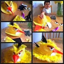 Homemade Angry Bird Easter Hat Easter Hats Easter Hat Parade Easter Crafts
