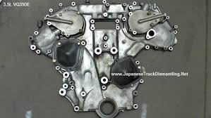 2001 2002 nissan pathfinder timing chain cover timing belt cover front 2001 2002 nissan pathfinder engine timing chain cover used