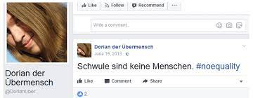 Dadurch klangen sein flow und seine stimme etwas mechanisch. Dorian Der Ubermensch Hater Euthanasie Befurworter Und Die Sache Mit Dem Holocaust Belltower News