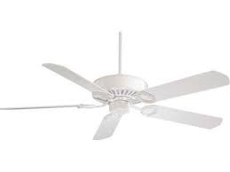 Decorative leaf pattern on motor housing. Minka Aire Ultra Max White 54 Wide Indoor Ceiling Fan Mkaf588spwh
