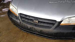 Continue to add more product to the soft cloth and repeat step four until the paint is totally removed. How To Remove Paint On Plastic Bumper Youtube