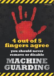 Laminated 11 x 17 poster quality printing in full color. This Workplace Safety Poster Reminds Workers Of The Serious Risks Associated With Removing Or Disabling Machine Safety Posters Safety Slogans Workplace Safety