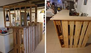 Ce superbe bar a toutes les apparences d'une œuvre d'ébéniste talentueux. Construire Une Terrasse Pas Cher En Palettes Demonstration Et Conseils