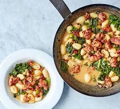 Sausage Kale Gnocchi One Pot Recipe Bbc Good Food Recipes Quick Family Meals Family Meals
