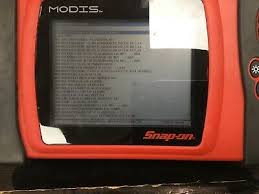 Snap On Modis Scanner With 22 Keys