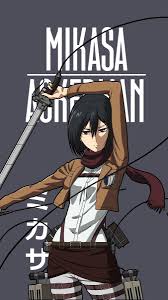  Mikasa Ackerman Mikasa Anime Attack On Titan Anime Attack On Titan Fanart