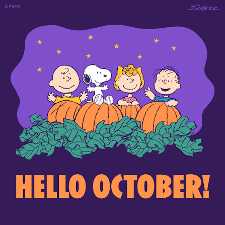 Snoopy - Welcome, October! 🎃 | Facebook