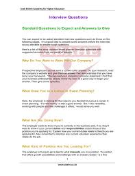 It reminds me of how do you do? from my very old fashioned (british) english textbooks, which taught us can i just say, how are you doing?, or do i need to reply with good. first? Interview Questions Standard Questions To Expect And Answers To Give