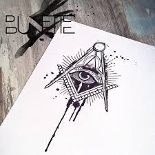 Masonic tattoos can cause some controversy seeing how not all brothers agree with the practice. Trash Polka Watercolour Tattoo Freemasonry Freemason Bunette Geometric Freemason Tattoo Illuminati Tattoo Masonic Tattoos