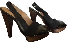 Charles David Black Fit 8 8 5 Platforms Size Eu 39 Approx Us 9 Regular M B 69 Off Retail