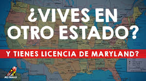 Tienes Licencia De Maryland Y Ahora Vives En Otro Estado Youtube